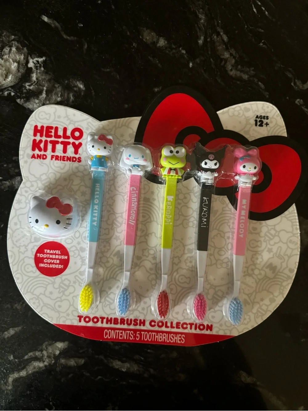 Hello Kitty Red Toothbrush Collection Pack